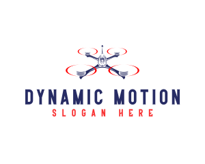 Drone Camera Racing logo design