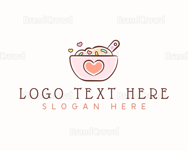 Baking Mixing Bowl Logo