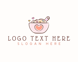 Whip - Baking Mixing Bowl logo design