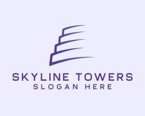 Building Structure Tower logo design