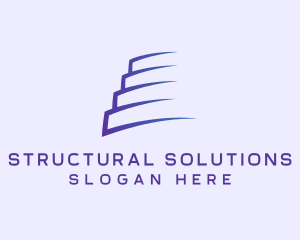 Building Structure Tower logo design