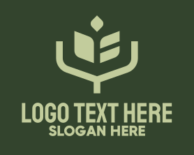 Simple - Simple Angular Plant logo design