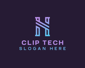 Multimedia Tech Startup logo design