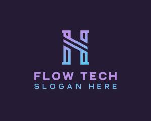 Multimedia Tech Startup logo design