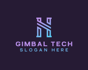 Multimedia Tech Startup logo design