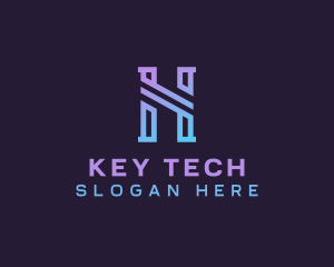 Multimedia Tech Startup logo design