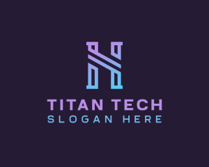 Multimedia Tech Startup logo design