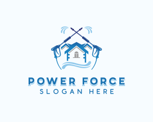 Power Wash Cleaner logo design