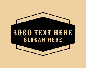 Texas - Western Hexagon Company logo design