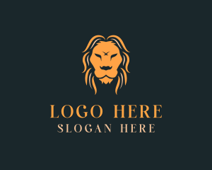 Beast - Jungle Wild Lion logo design