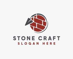 Masonry - Masonry Bricklaying Contractor logo design