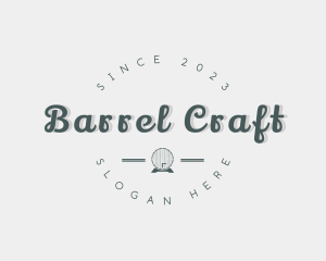 Barrel - Winery Barrel Bistro logo design