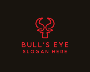 Red Bull Grill Restaurant logo design