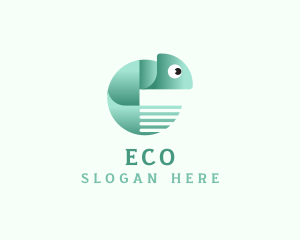 Chameleon Animal Brand Logo