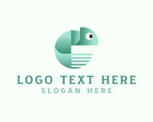 Creative Agency - Chameleon Animal Brand logo design