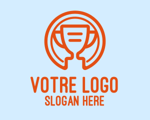 Orange - Digital Orange Trophy logo design