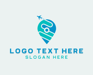 Gps - Travel Agency GPS Pin logo design