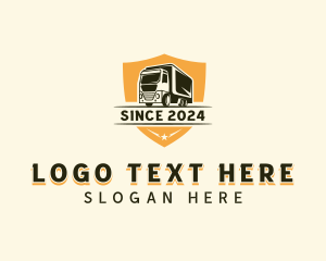 Transport - Logistics Delivery Truck logo design