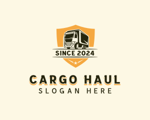 Logistics Delivery Truck logo design