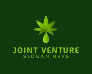 Cannabis Hemp Oil logo design