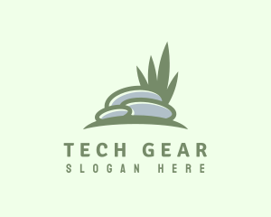 Garden Lawn Grass  Logo