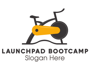 Bootcamp - Exercise Fitness Bike logo design