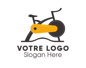 Sporting Goods - Exercise Fitness Bike logo design