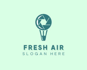 Hot Air Balloon Camera logo design