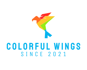 Parrot - Colorful Parrot Bird logo design