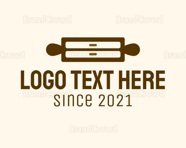 Rolling Pin Kitchen Cabinet Logo