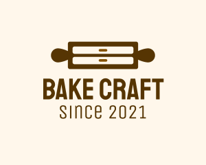 Rolling Pin Kitchen Cabinet logo design