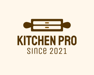 Rolling Pin Kitchen Cabinet logo design