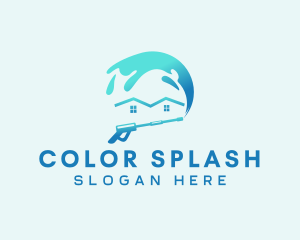 Water Pressure Washing logo design