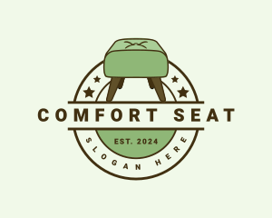 Cozy Ottoman Chair logo design