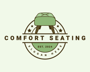 Cozy Ottoman Chair logo design