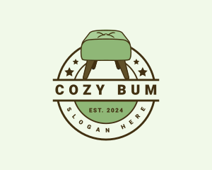 Cozy Ottoman Chair logo design