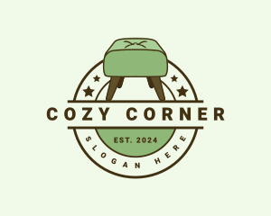 Cozy Ottoman Chair logo design