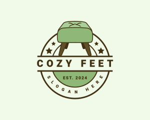 Cozy Ottoman Chair logo design