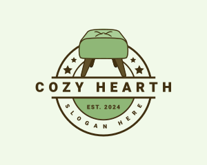 Cozy Ottoman Chair logo design