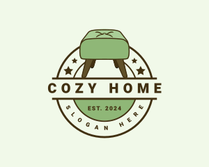 Cozy Ottoman Chair logo design