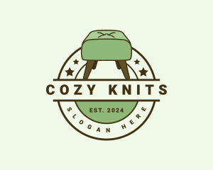 Cozy Ottoman Chair logo design