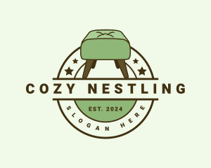 Cozy Ottoman Chair logo design