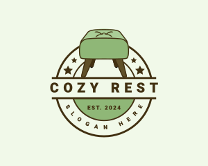 Cozy Ottoman Chair logo design