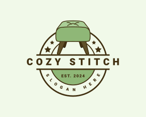 Cozy Ottoman Chair logo design