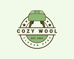 Cozy Ottoman Chair logo design