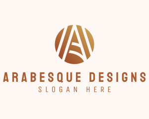 Elegant Studio Letter A logo design