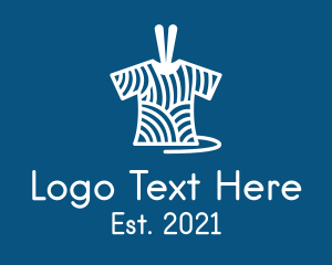 Shirt - White Shirt Crochet logo design