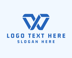 Internet - Business Firm Letter W logo design