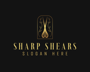 Shears - Beauty Salon Shears logo design