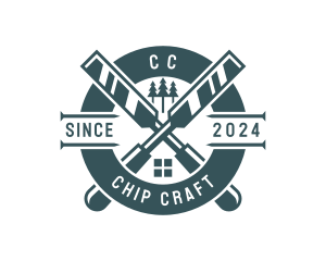 Chisel Woodwork Craft logo design